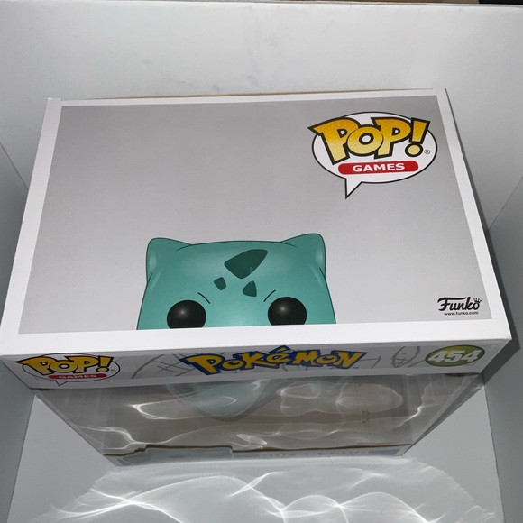 FUNKO POKÉMON BULBASAUR 10 IN JUMBO POP VAULTED NIB PRICE FIRM - Picture 6 of 11